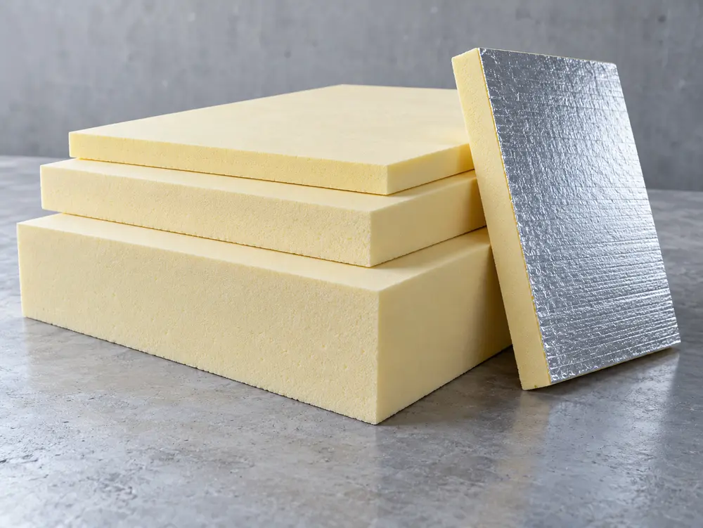 Illustrative image of Insul PIR and PU B2 insulation material